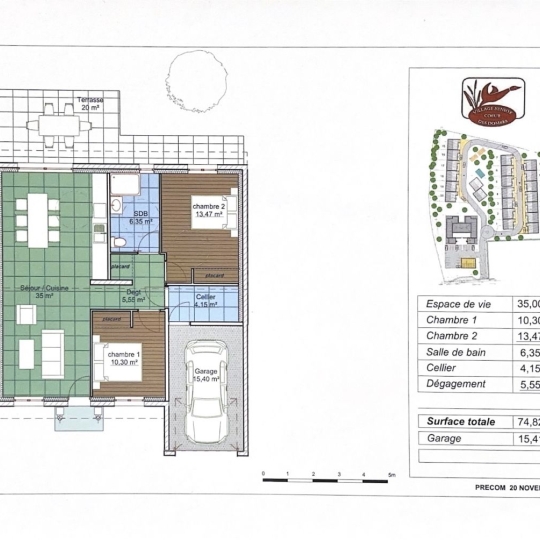  PROST immobilier : Maison / Villa | DOMPIERRE-SUR-VEYLE (01240) | 75 m2 | 285 000 € 